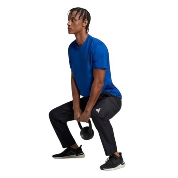 Adidas Mens Size 2XL Black Logo Aeroready Designed 4 Movement Training Pants NWT - Picture 6 of 12